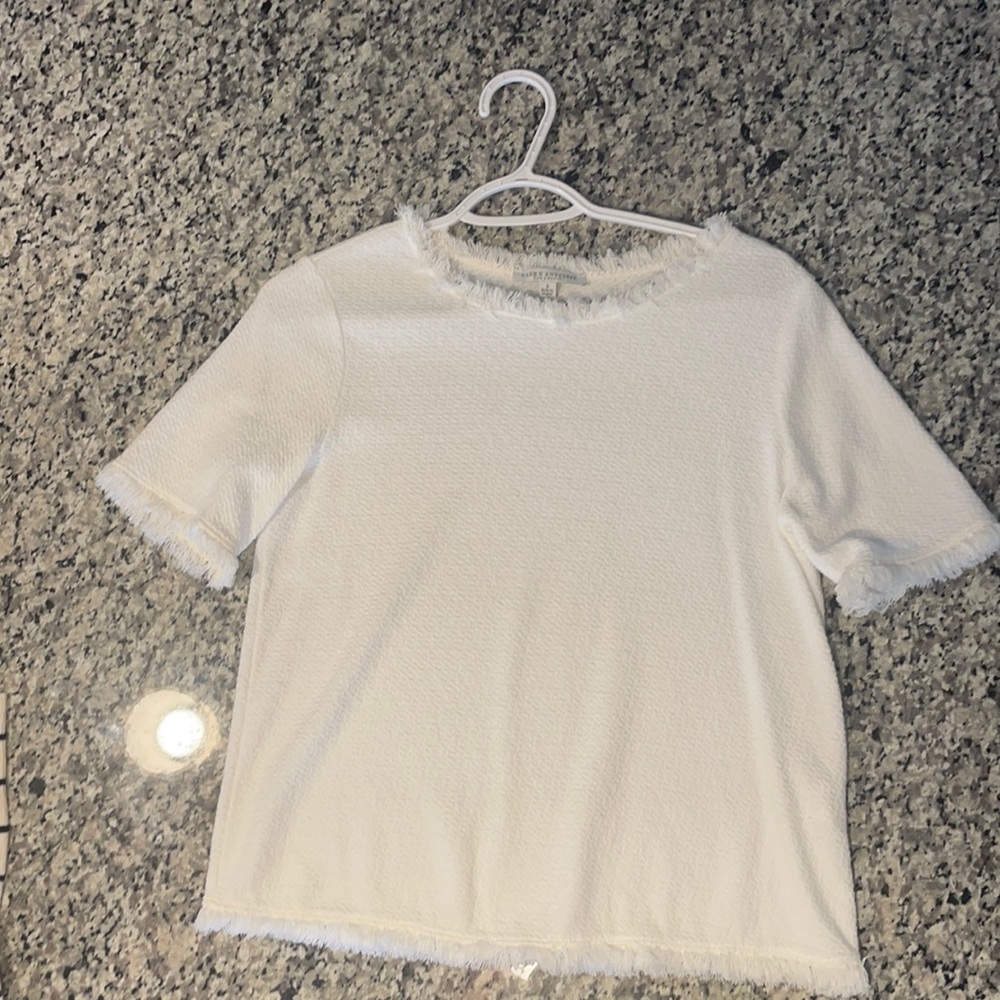 Green Envelope short sleeve blouse